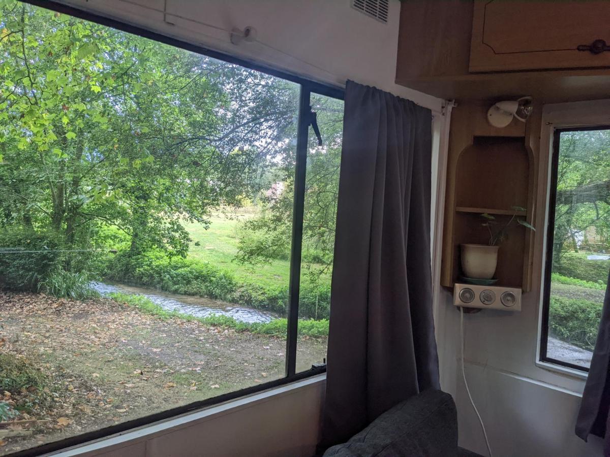 Mobile Home Situe Au Coeur Du Lac Blangy-le-Chateau Ngoại thất bức ảnh